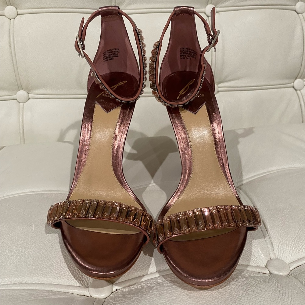 NBW Brain Atwood Vero Cuoio, Leather Heels, size 8